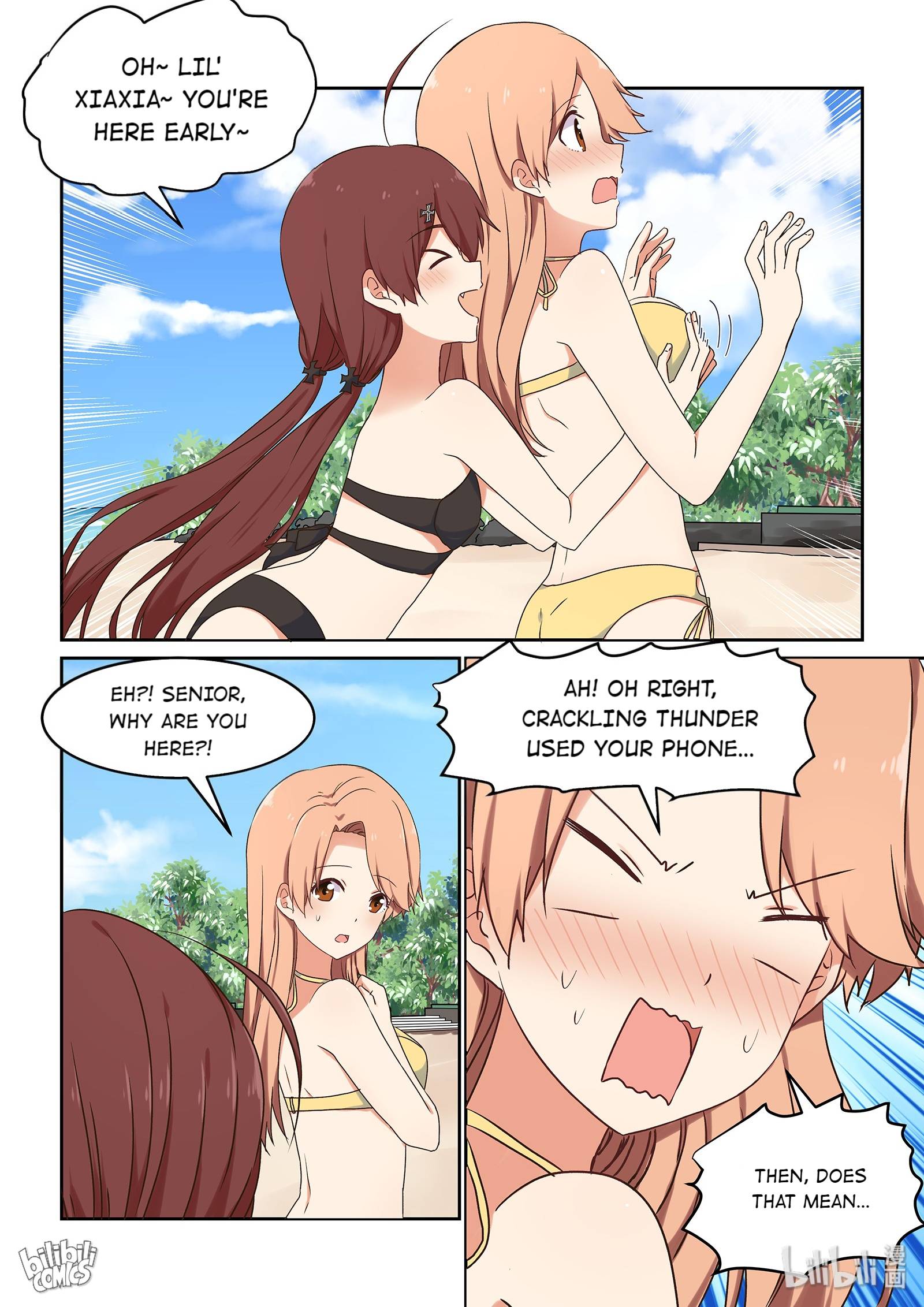 I Decided to Offer Myself to Motivate Senpai Chapter 57 - page 5