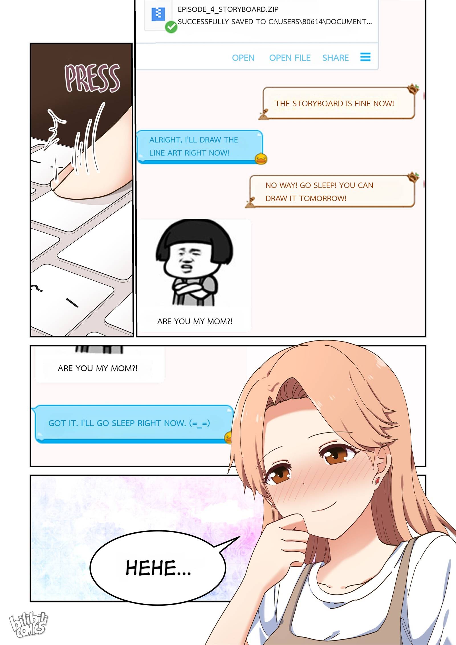 I Decided to Offer Myself to Motivate Senpai Chapter 71 - page 13
