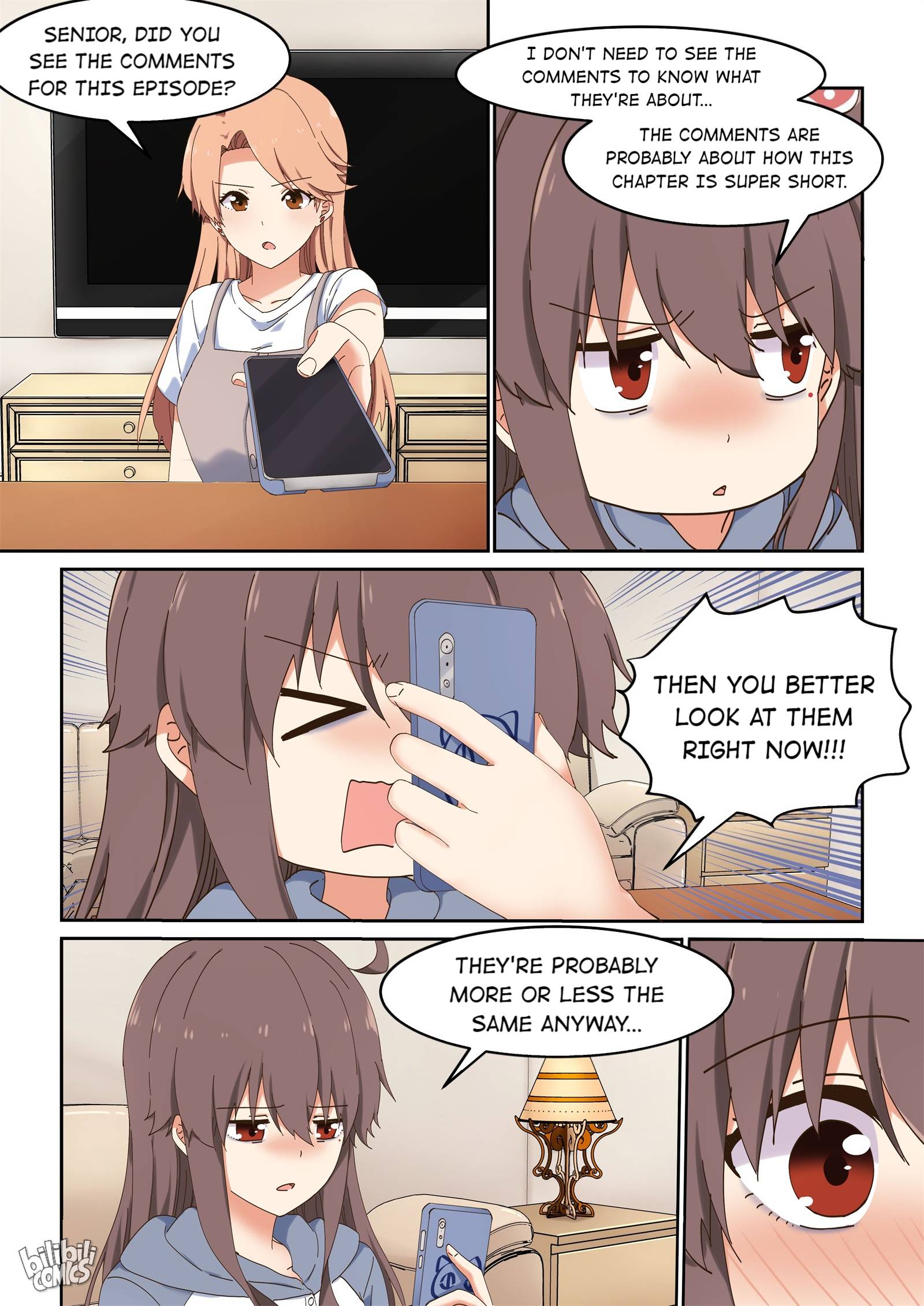 I Decided to Offer Myself to Motivate Senpai Chapter 71 - page 6