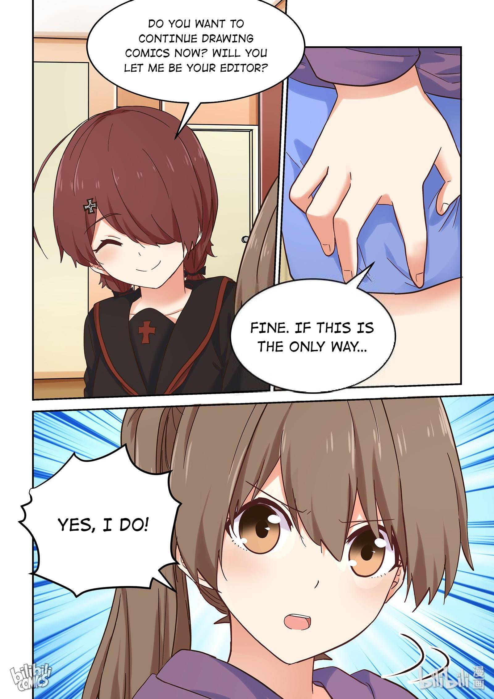 I Decided to Offer Myself to Motivate Senpai Chapter 45 - page 8