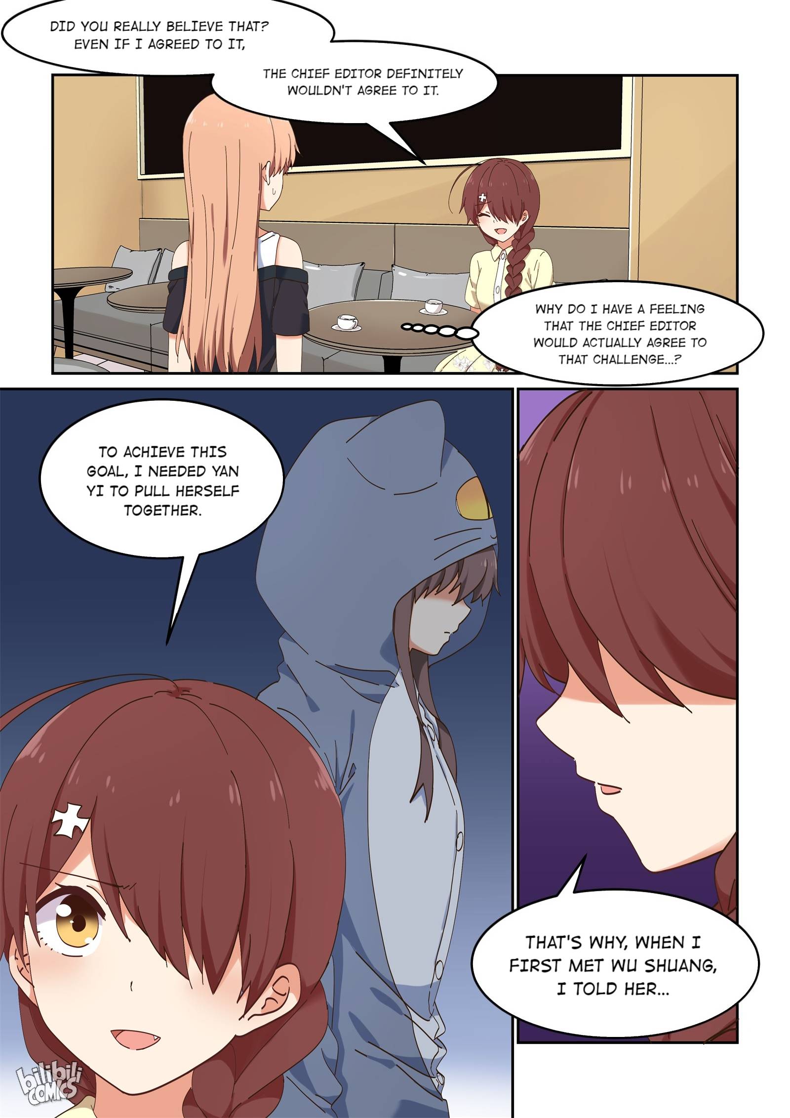 I Decided to Offer Myself to Motivate Senpai Chapter 77 - page 13