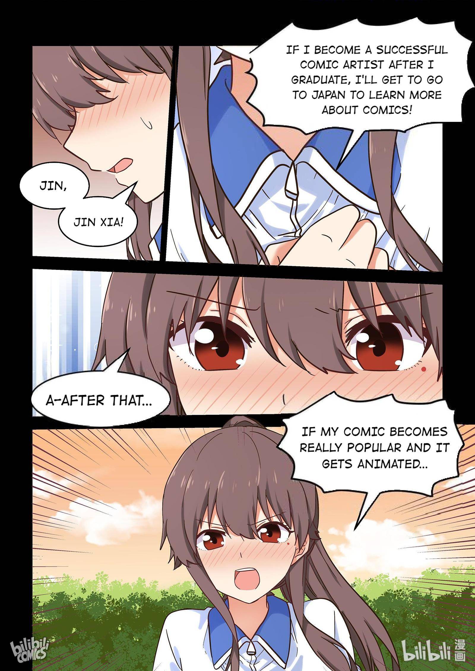 I Decided to Offer Myself to Motivate Senpai Chapter 46 - page 6