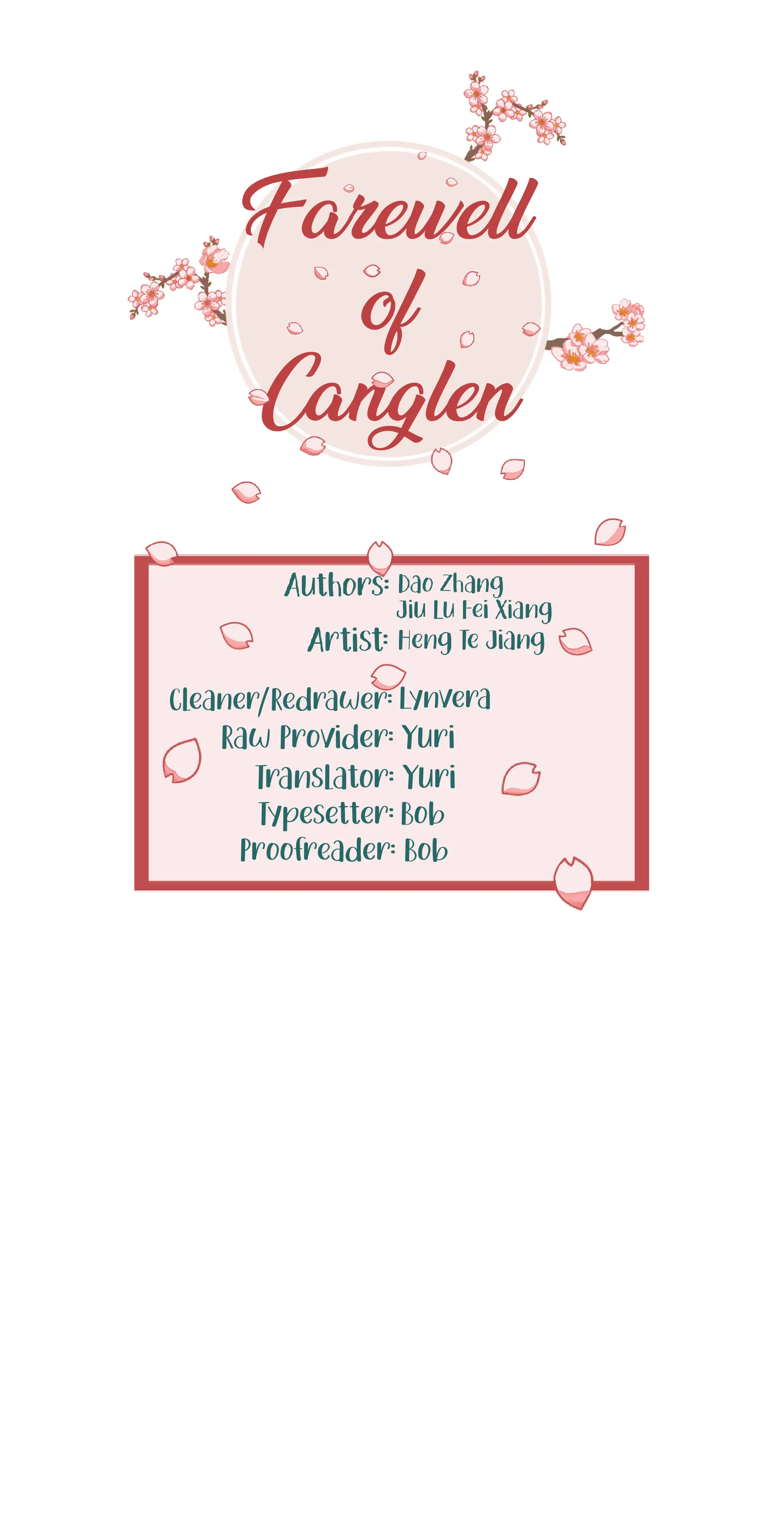 The Farewell of Canglan Chapter 2 - page 2