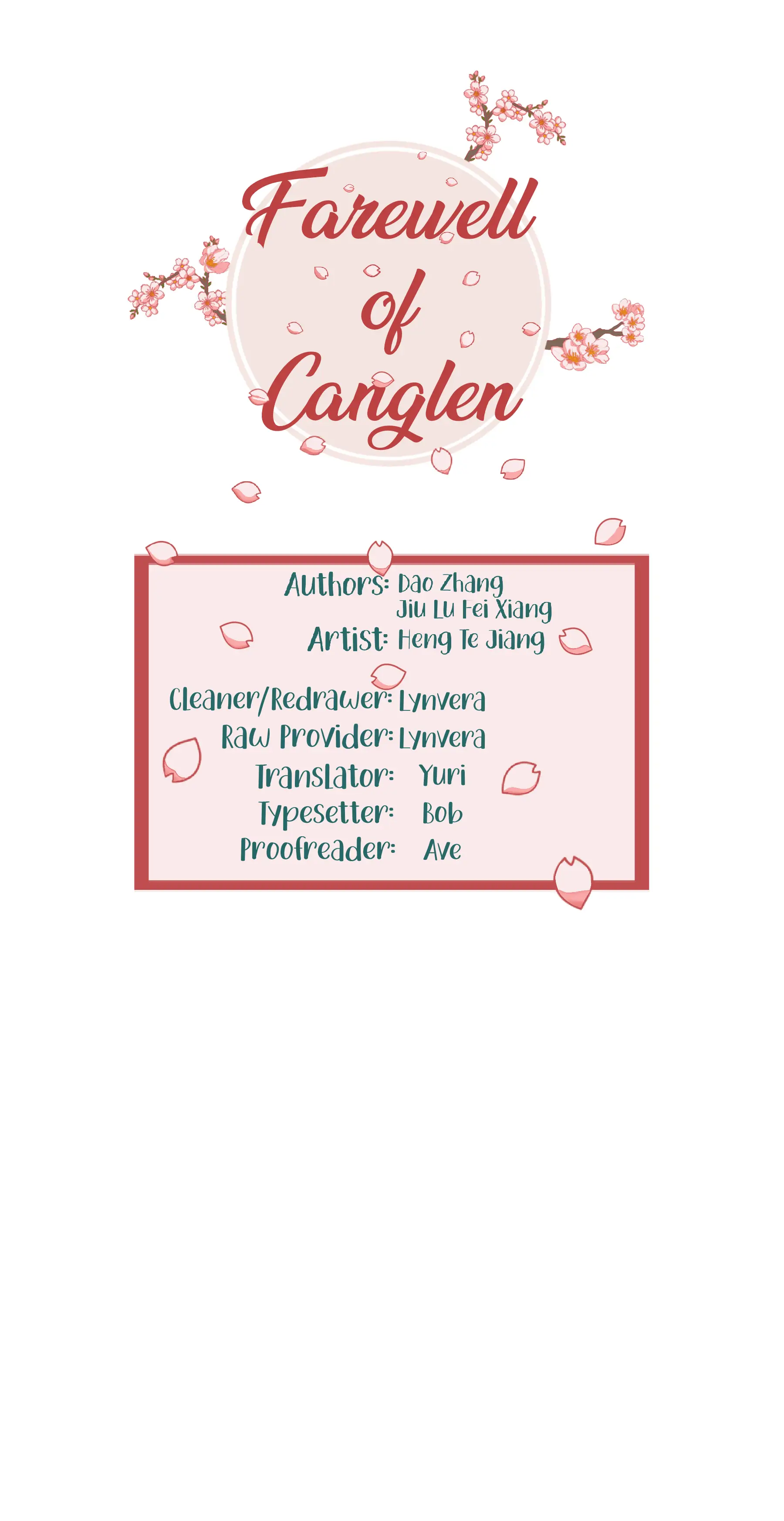 The Farewell of Canglan Chapter 3 - page 2