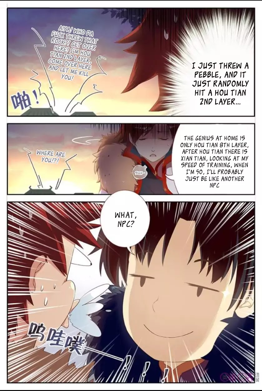 Martial God Space chapter 1 - page 8