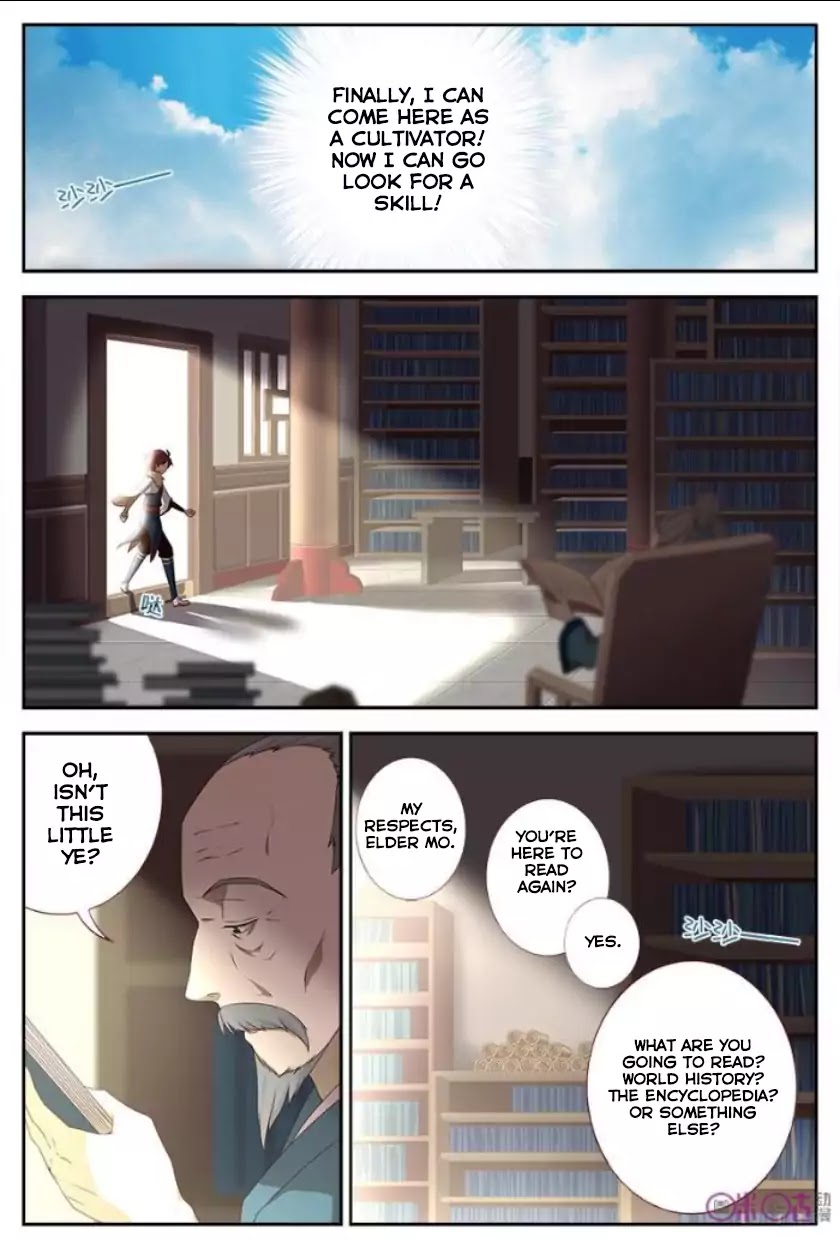 Martial God Space chapter 5 - page 8