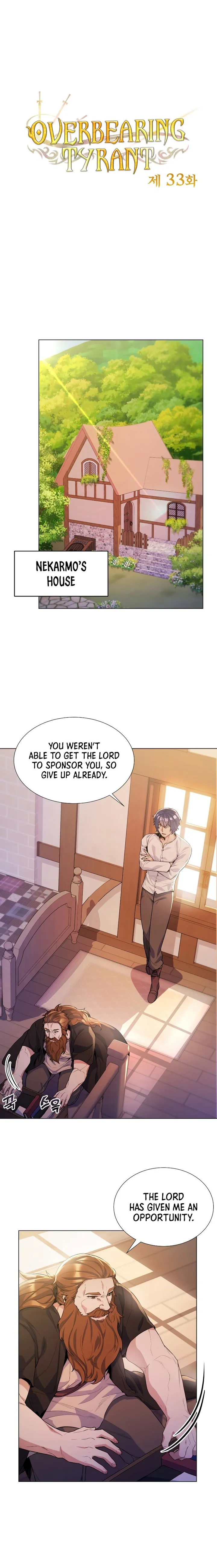 Overbearing Tyrant chapter 33 - page 1