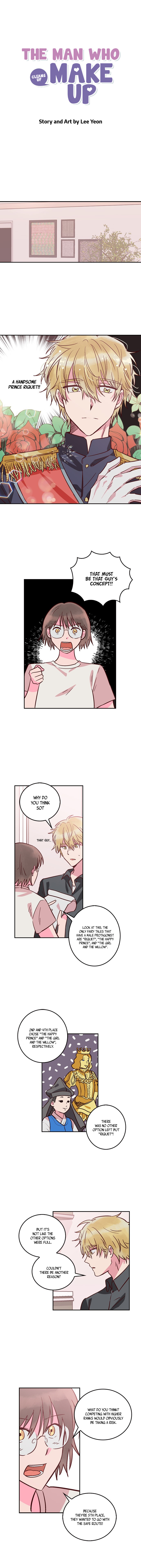 The Man Who Cleans up Makeup chapter 38 - page 1