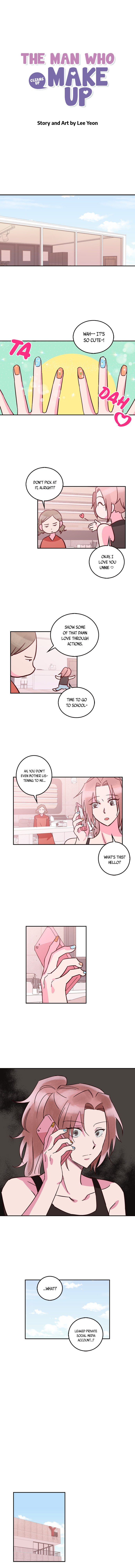 The Man Who Cleans up Makeup chapter 41 - page 1