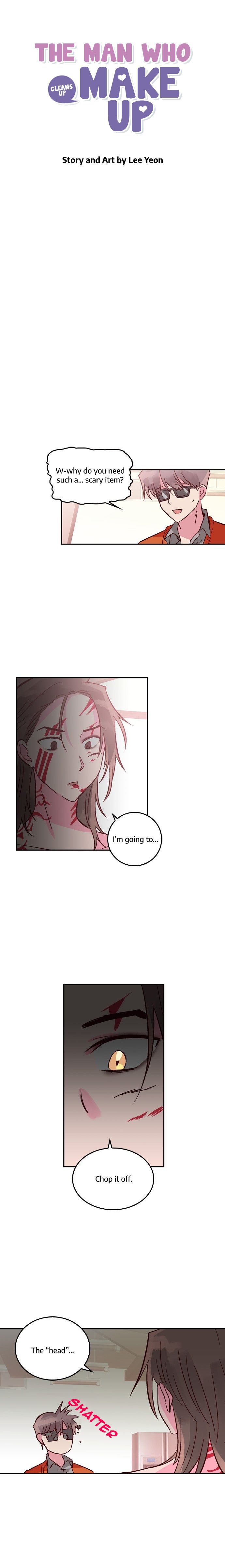 The Man Who Cleans up Makeup chapter 14 - page 2