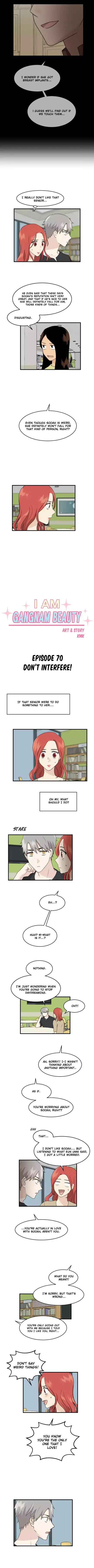 My ID is Gangnam Beauty chapter 70 - page 1