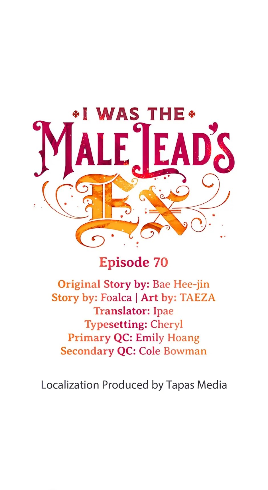 I am the Male Lead’s Ex-Girlfriend chapter 70 - page 1