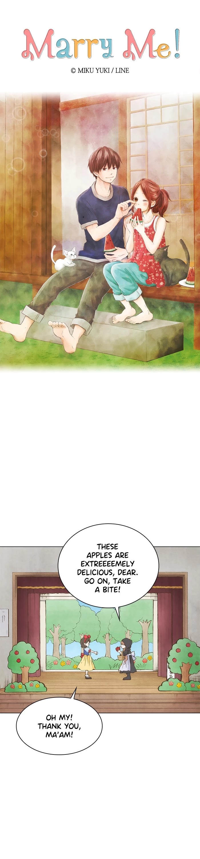 Marry Me!(YUUKI Miku) chapter 62 - page 1