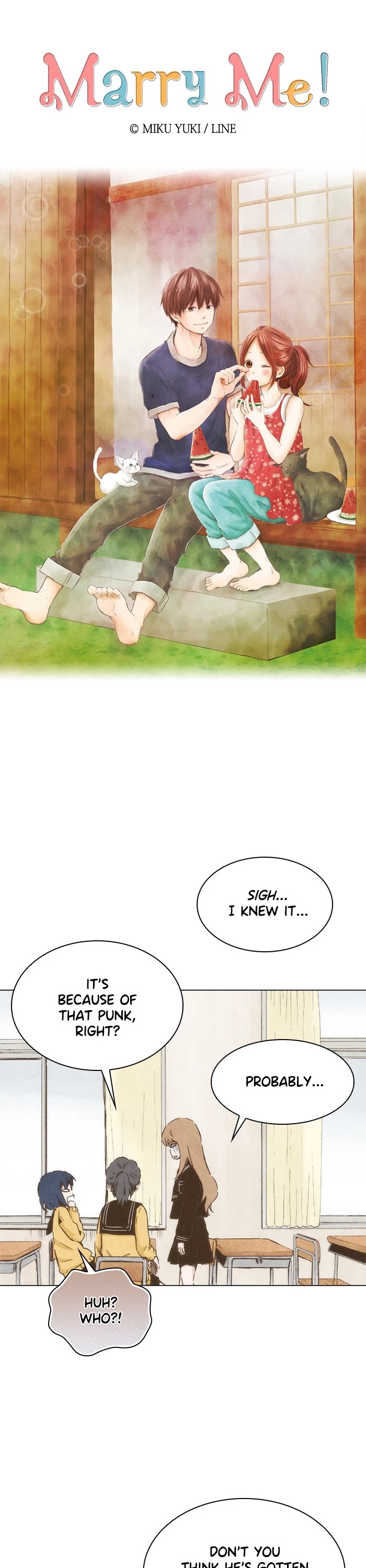Marry Me!(YUUKI Miku) chapter 64 - page 1