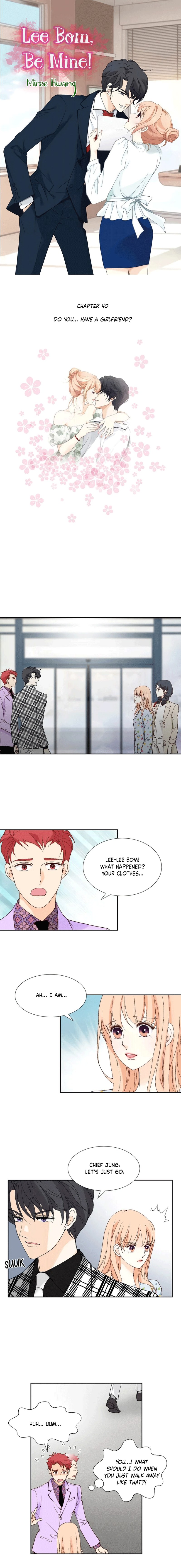 Lee bom , be mine chapter 40 - page 1