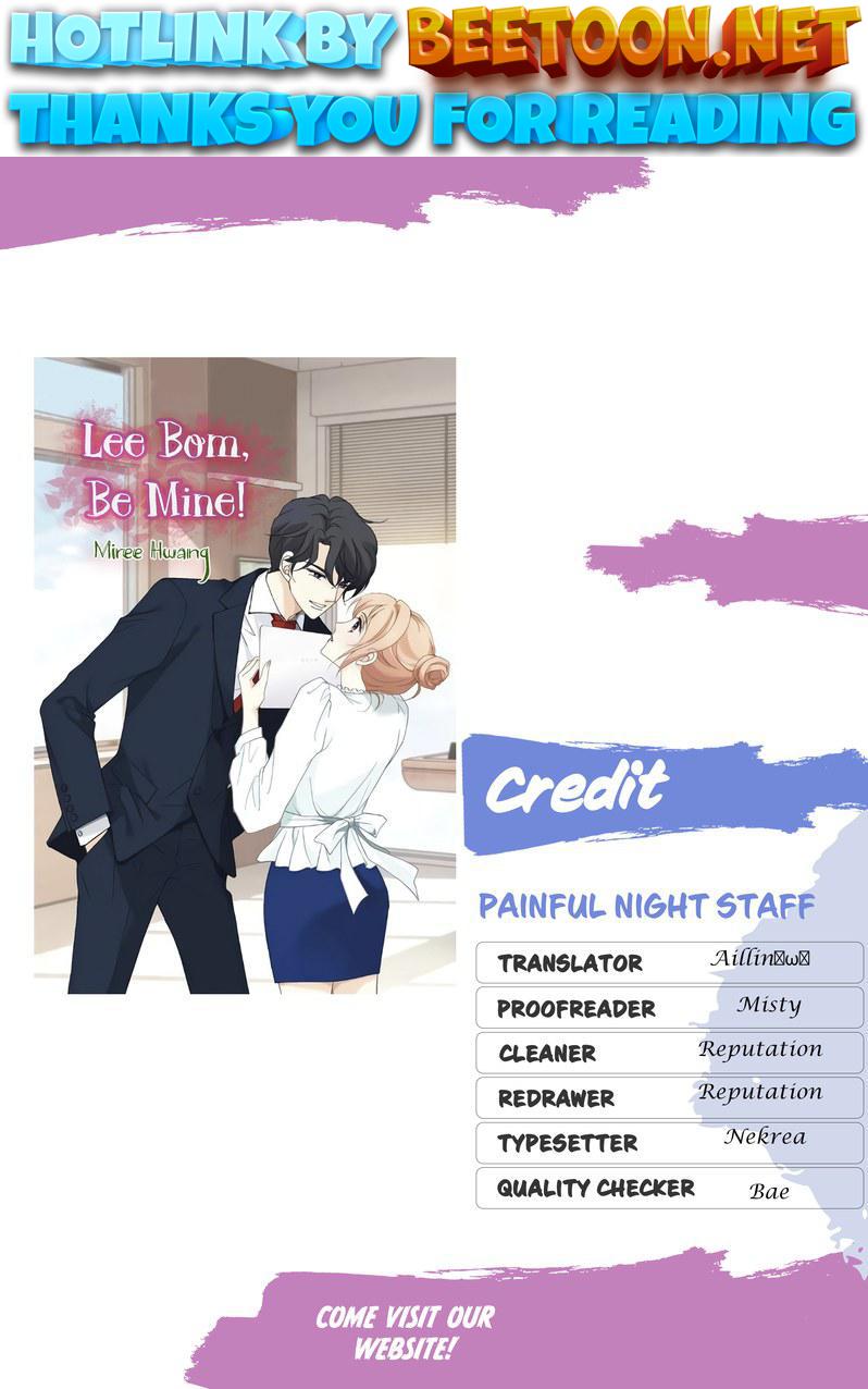 Lee bom , be mine Chapter 39 - page 1