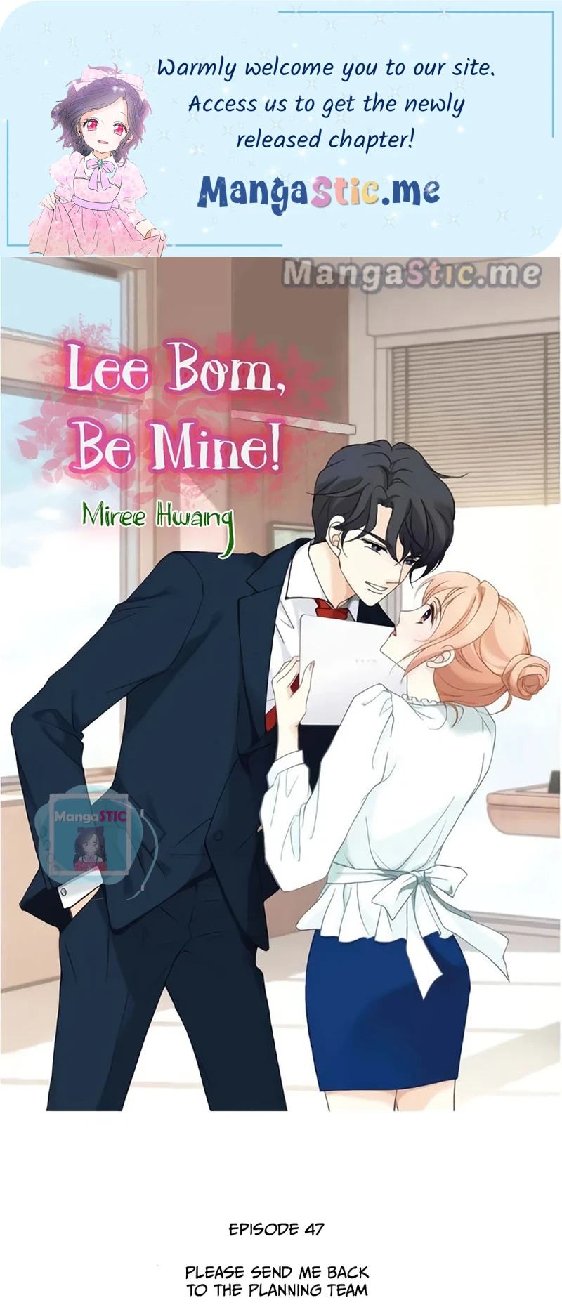 Lee bom , be mine chapter 47 - page 1