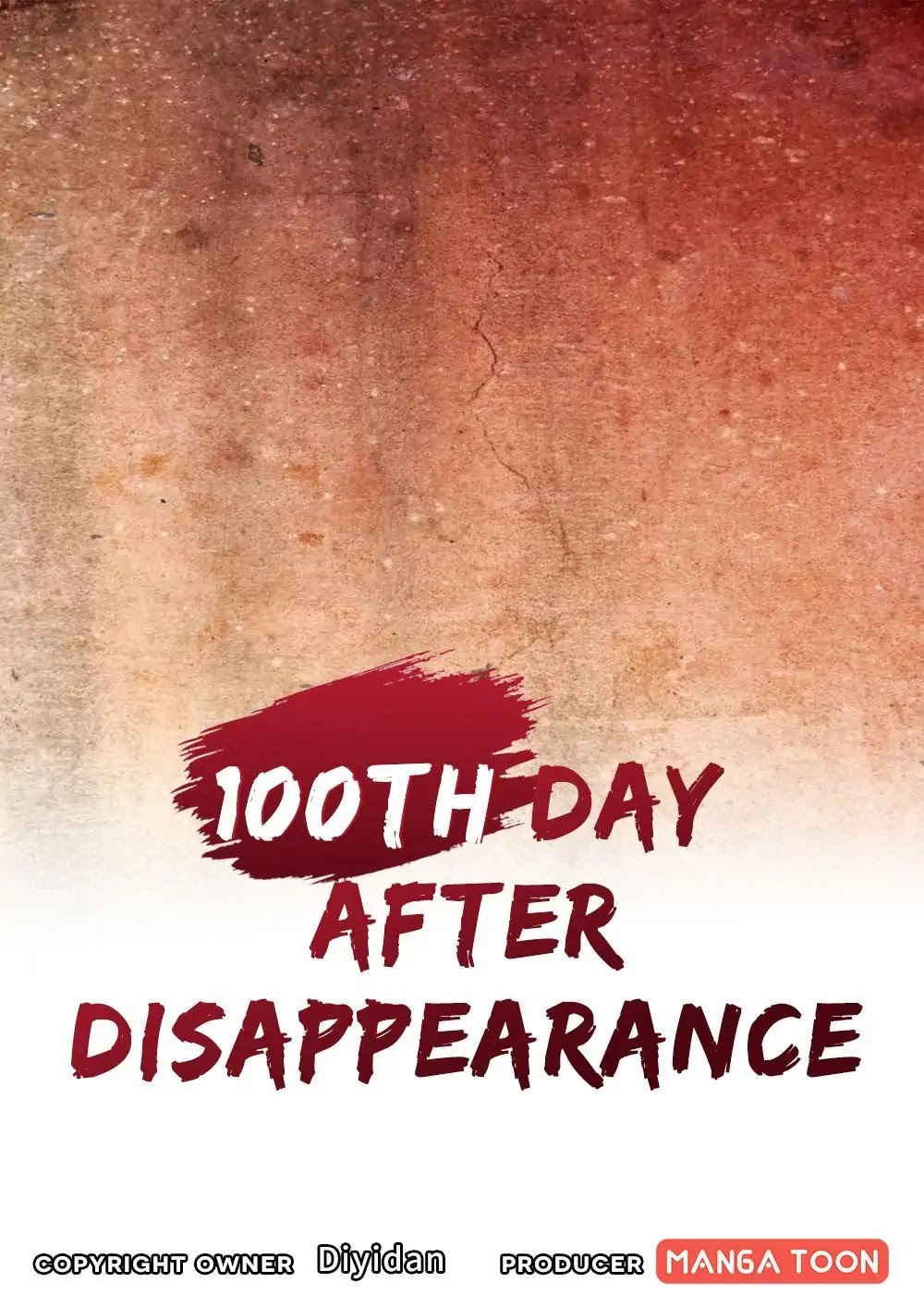 Day 100 of My Sister’s Disappearance chapter 37 - page 1