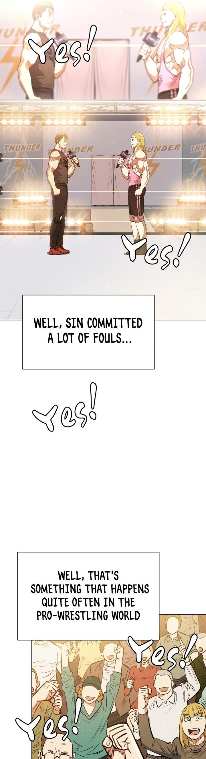 The God Of Pro Wrestling Chapter 27 - page 19