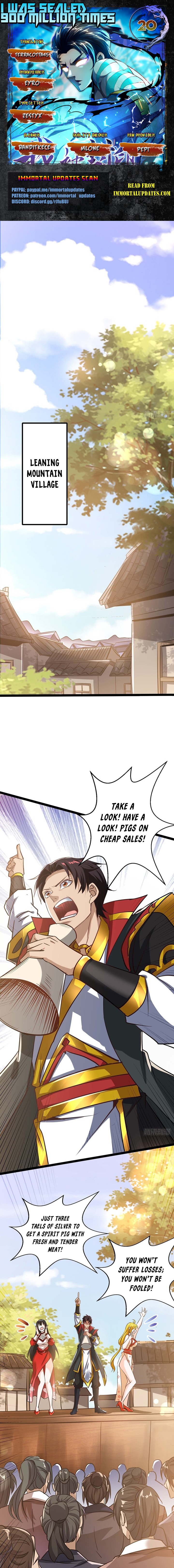 I Was Sealed 900 Million Times Chapter 20 - page 1