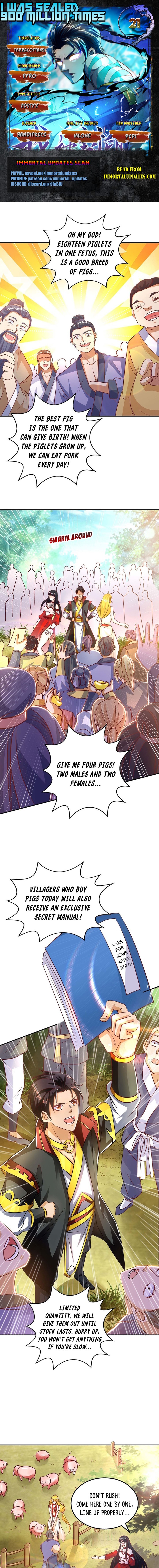 I Was Sealed 900 Million Times Chapter 21 - page 1
