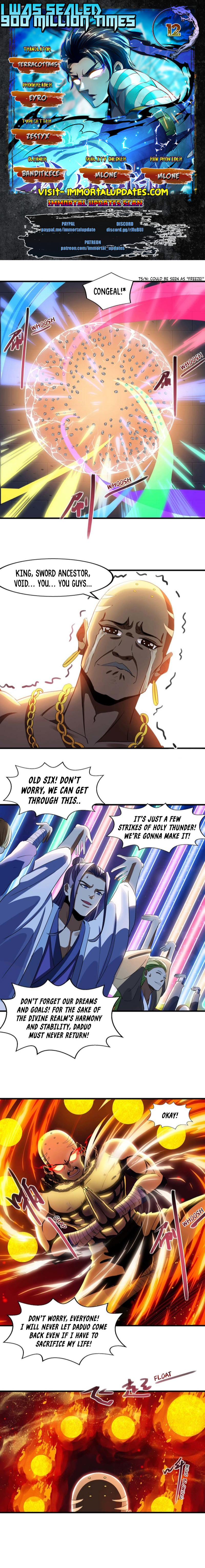 I Was Sealed 900 Million Times Chapter 12 - page 1