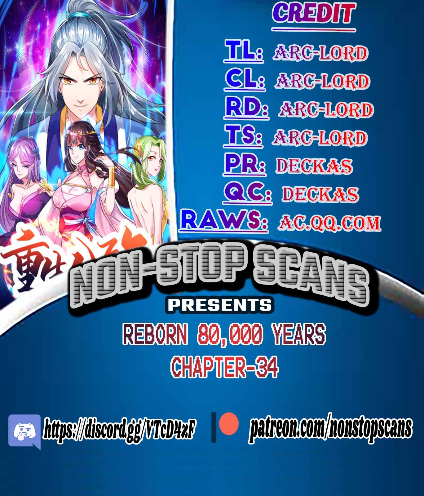 Reborn 80000 years chapter 34 - page 1