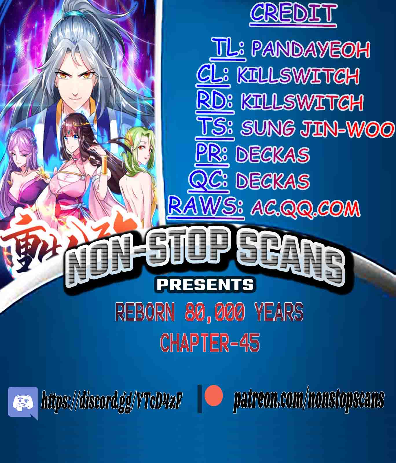 Reborn 80000 years chapter 45 - page 1