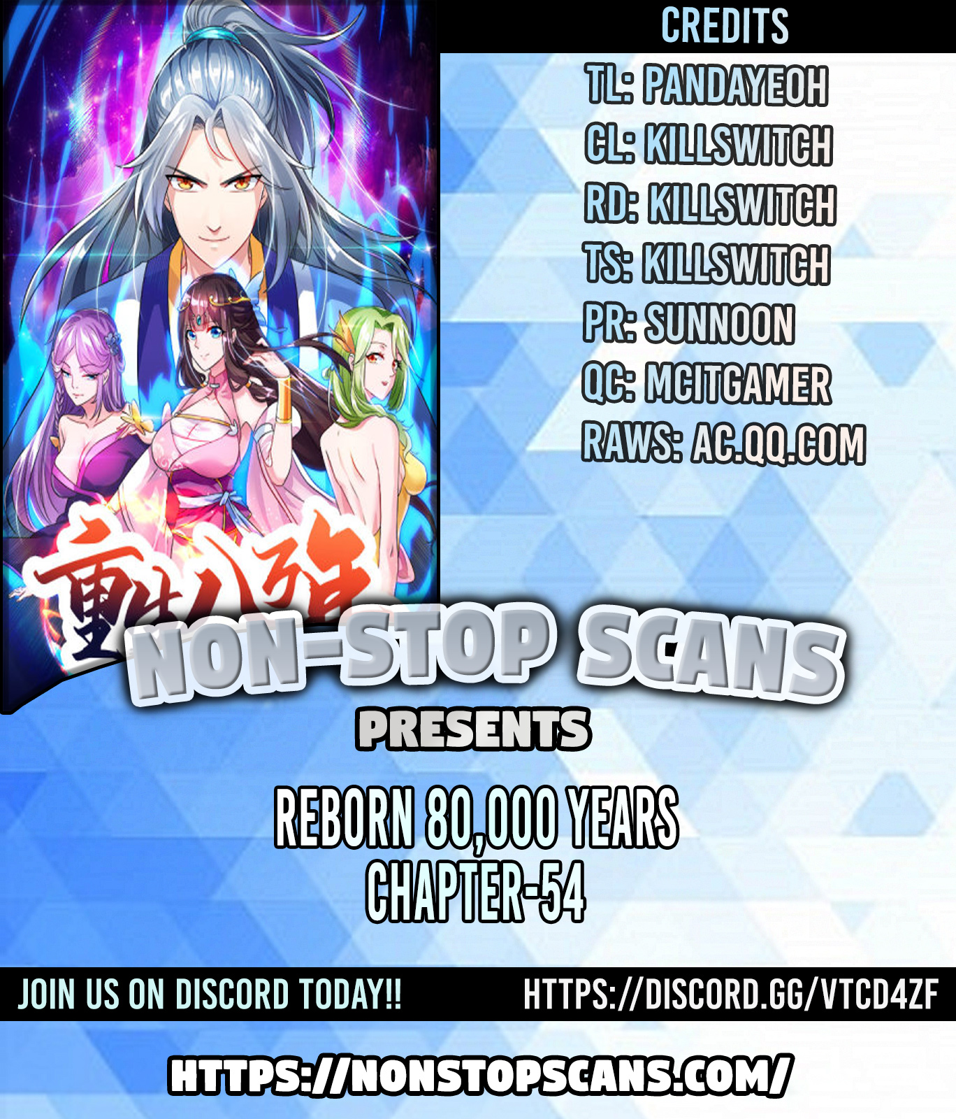 Reborn 80000 years chapter 54 - page 1