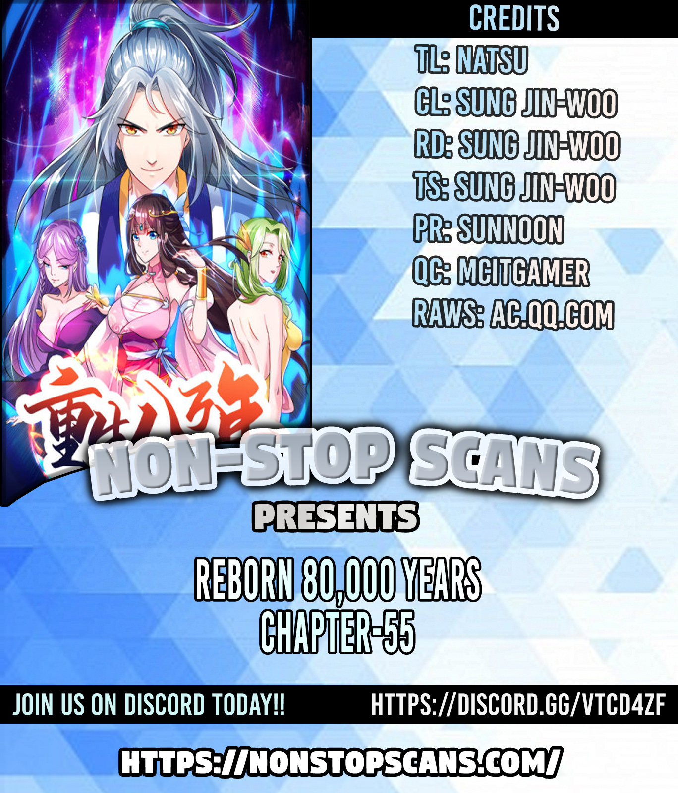 Reborn 80000 years chapter 55 - page 1