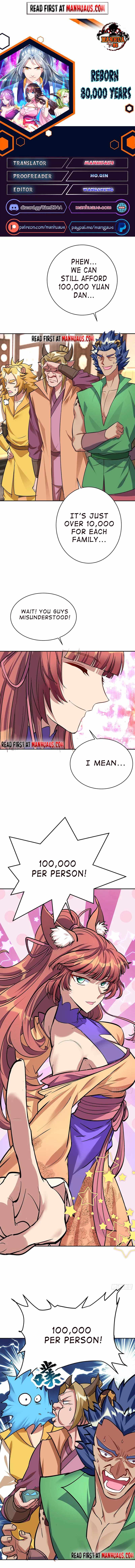 Reborn 80000 years chapter 351 - page 1