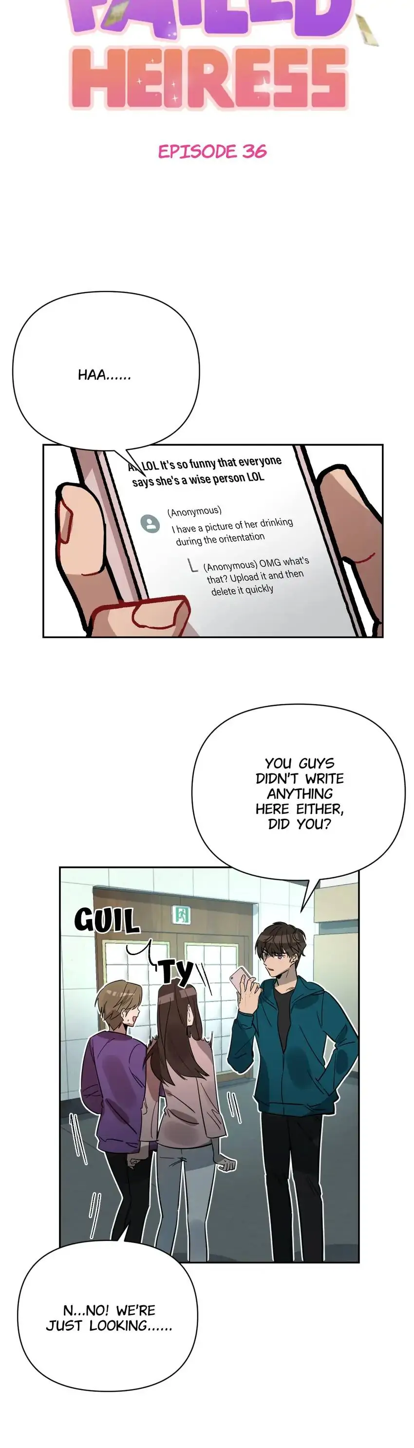 The Failed Heiress Chapter 36 - page 3
