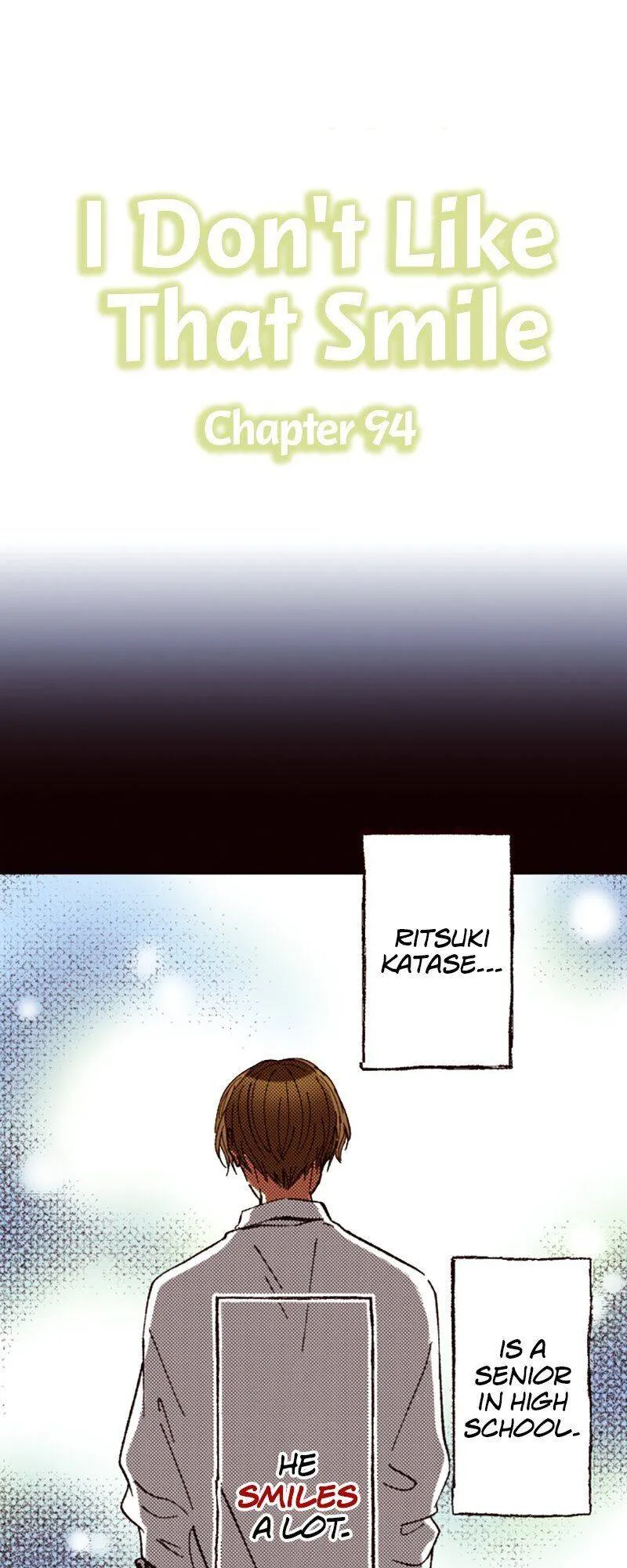 I Don’t Like That Smile Chapter 94 - page 1