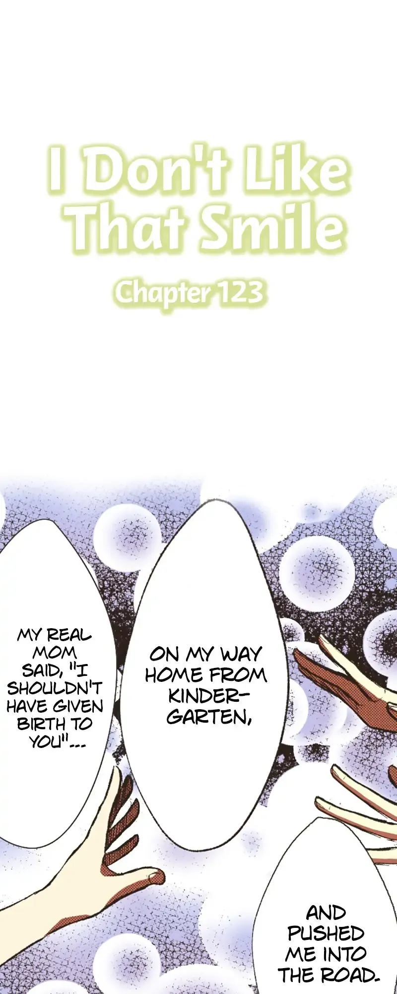 I Don’t Like That Smile Chapter 123 - page 1