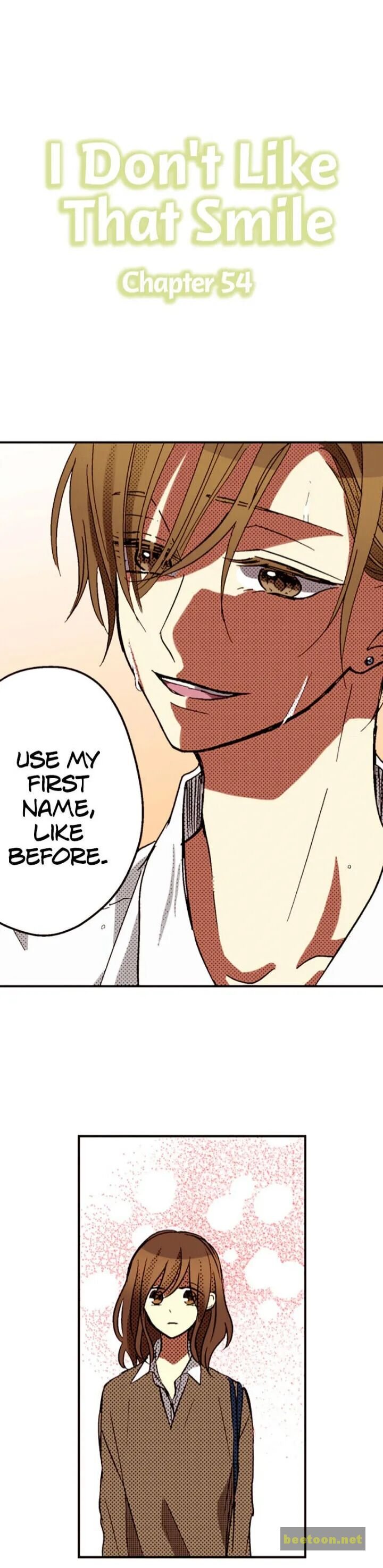 I Don’t Like That Smile Chapter 54 - page 1