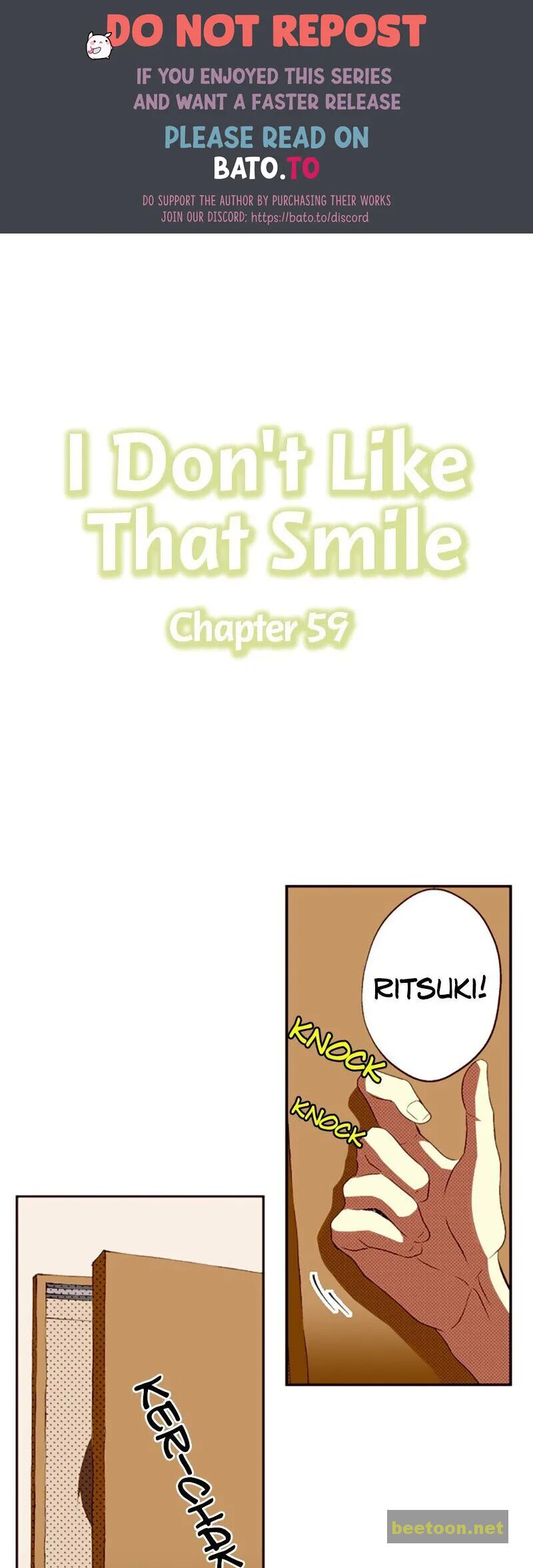 I Don’t Like That Smile Chapter 59 - page 1