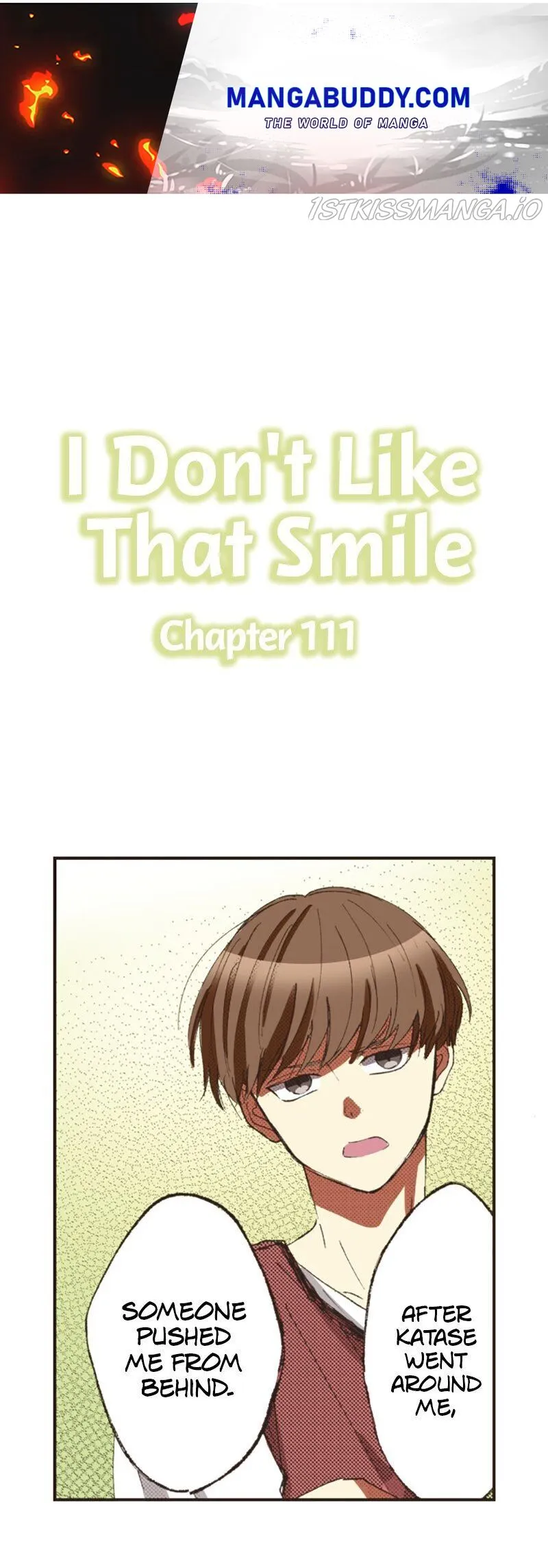 I Don’t Like That Smile Chapter 111 - page 1
