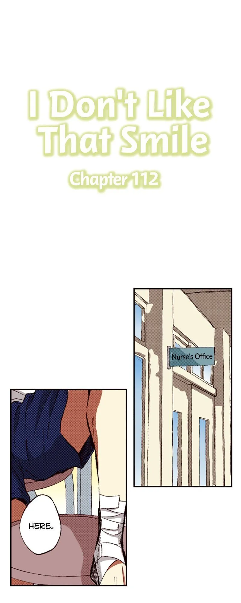 I Don’t Like That Smile Chapter 112 - page 1