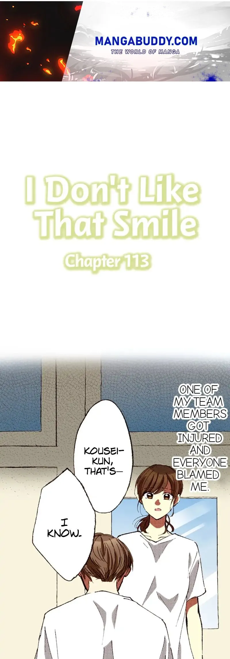 I Don’t Like That Smile Chapter 113 - page 1