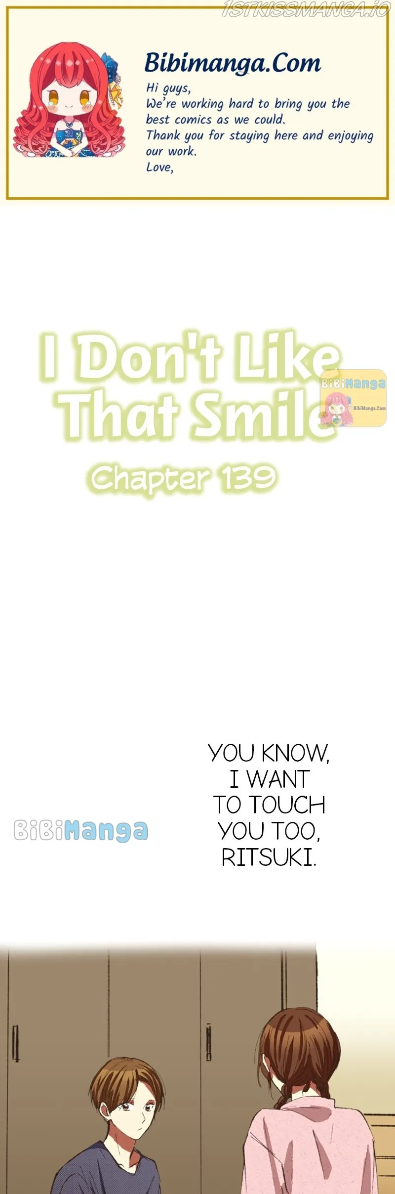 I Don’t Like That Smile Chapter 139 - page 1