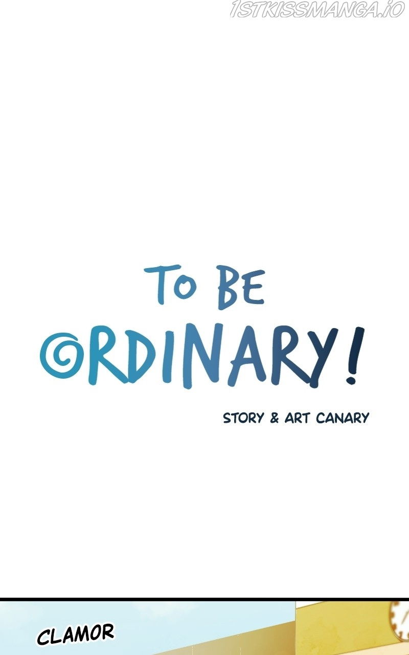 To Be Ordinary! chapter 70 - page 1