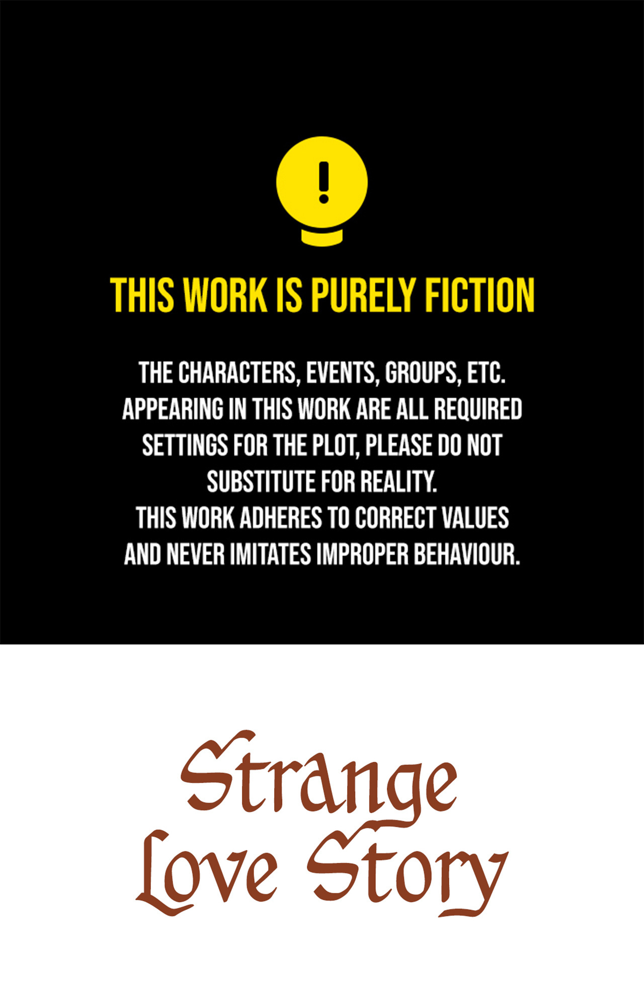 Strange Love Story chapter 4 - page 1