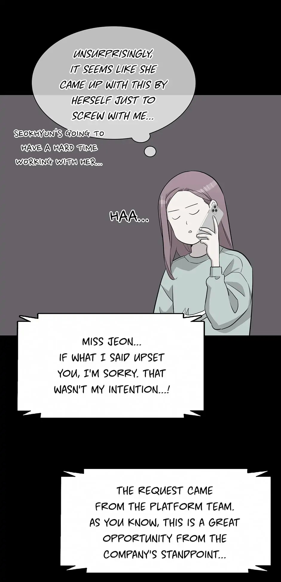 I don’t write what I should write chapter 42 - page 57