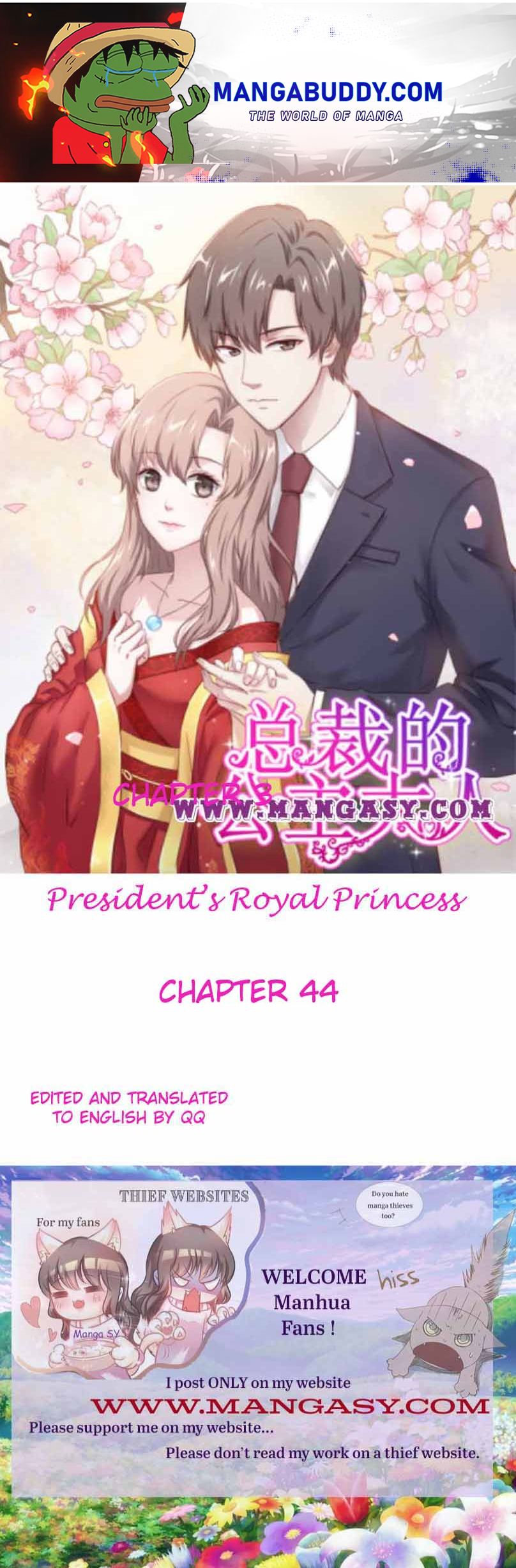 President’s Royal Princess Chapter 44 - page 1