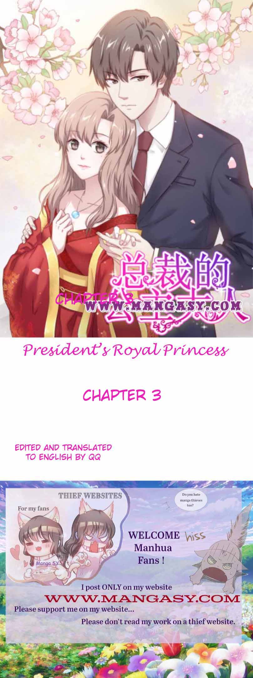 President’s Royal Princess Chapter 3 - page 1
