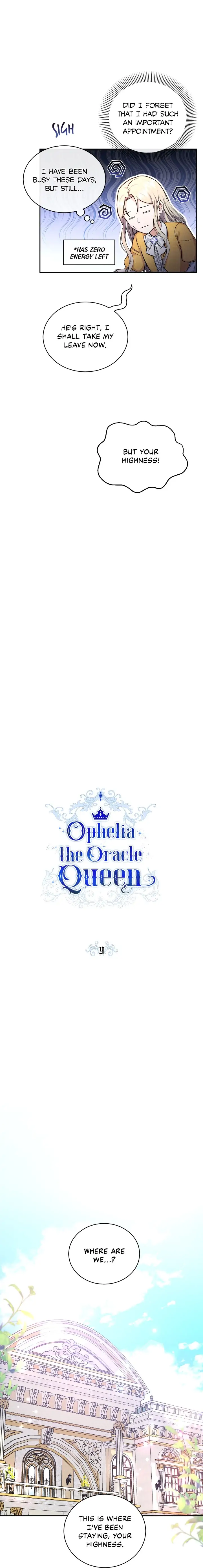 Ophelia the Oracle Queen Chapter 9 - page 11