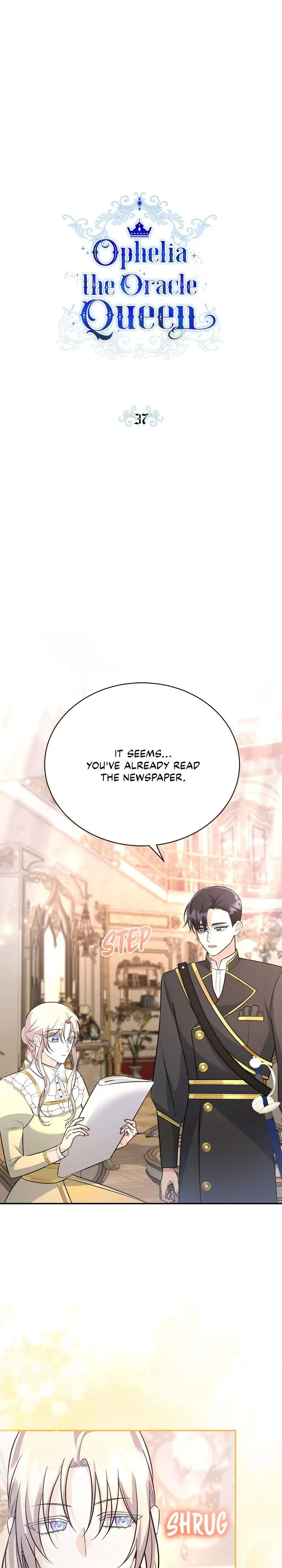 Ophelia the Oracle Queen Chapter 37 - page 4