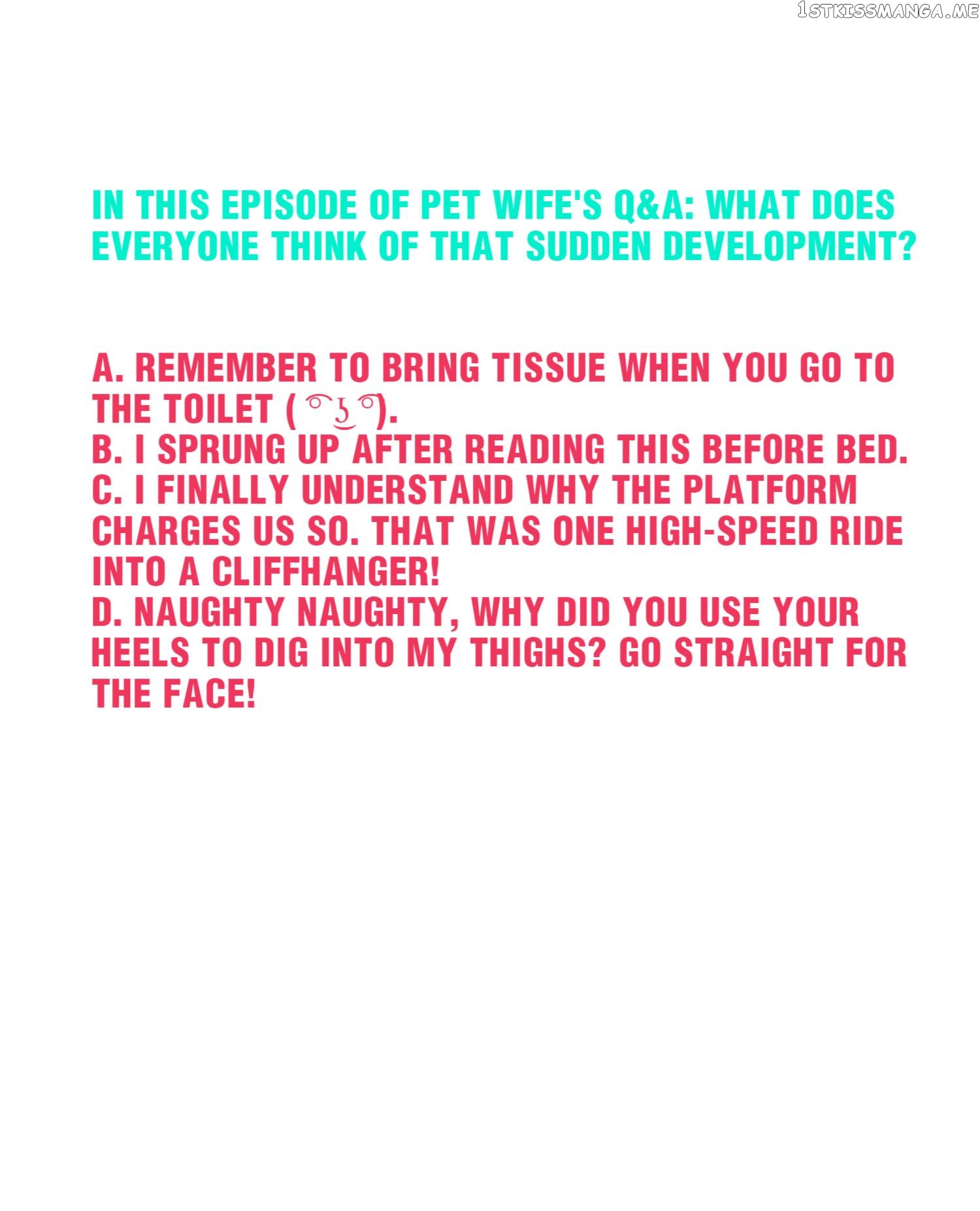How To Properly Care For Your Pet Wife chapter 76 - page 51