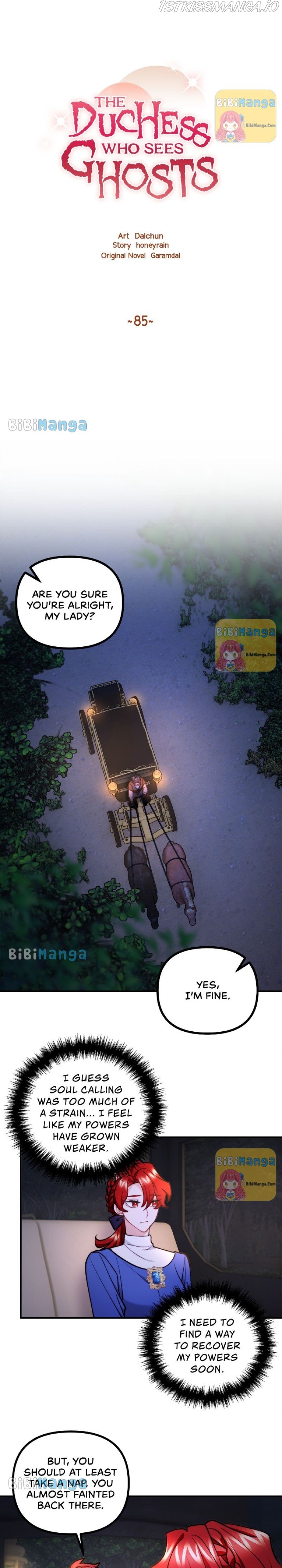 The Duchess Who Sees Ghosts Chapter 85 - page 8