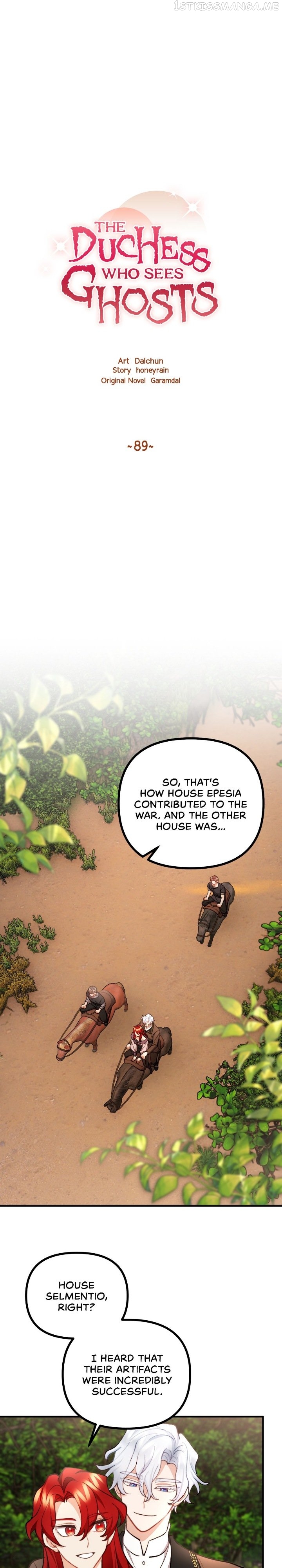 The Duchess Who Sees Ghosts Chapter 89 - page 10